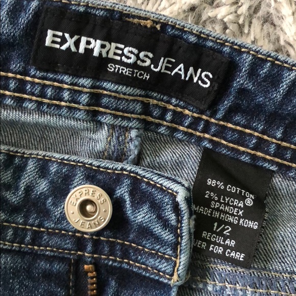 Express Bootcut Jeans Size 1/2 - Picture 4 of 4